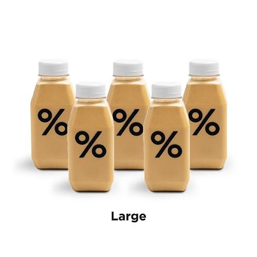 

8SXE % Arabica Cafe Latte 5X Bottle (330Ml)