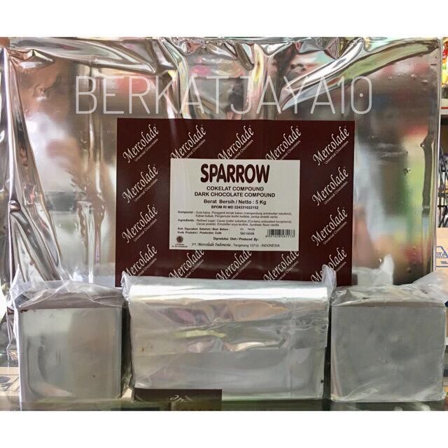 

Ready Mercolade Sparrow Dark Chocolate Coklat Batang 250 Gr