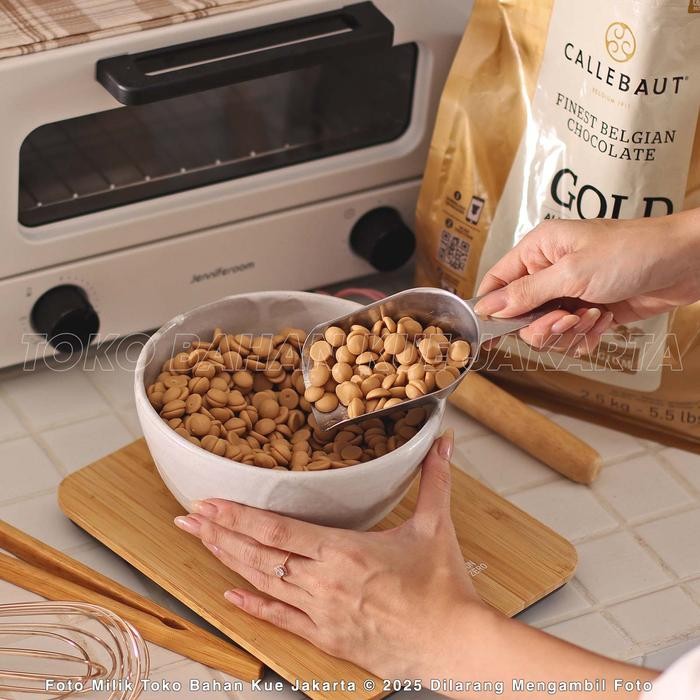 

Ready Callebaut Gold 100Gr 30,4% Chocolate Couverture Cokelat Caramel Coklat Baking