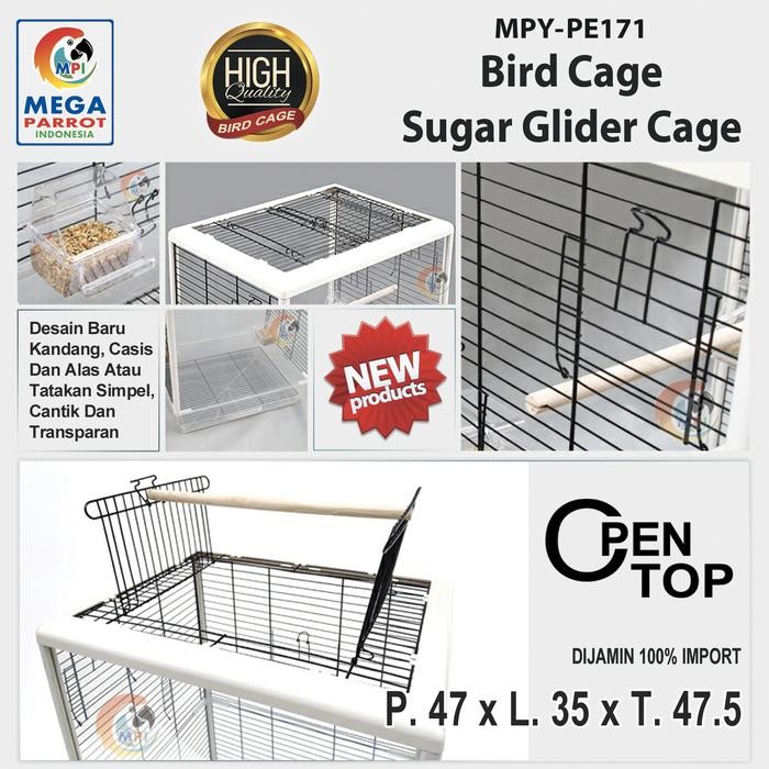 Kandang / Sangkar Burung Atau Sugar Glider Ukuran Kecil Mpy-Pe171