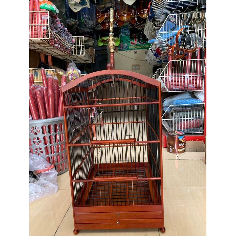 Sangkar Kandang Kotak Cms Coklat No 3