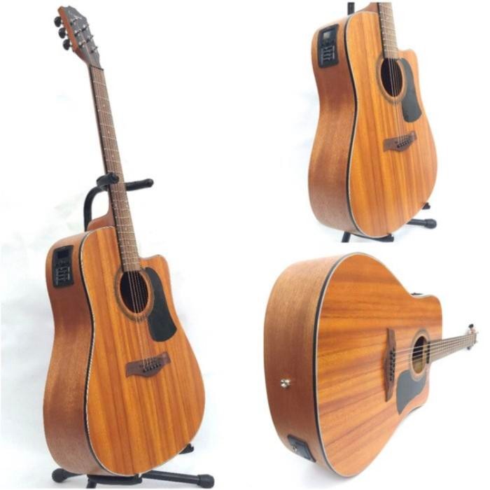 Gitar Akustik Elektrik Cowboy Camwood Iwc 243 Nsk Original Tuner