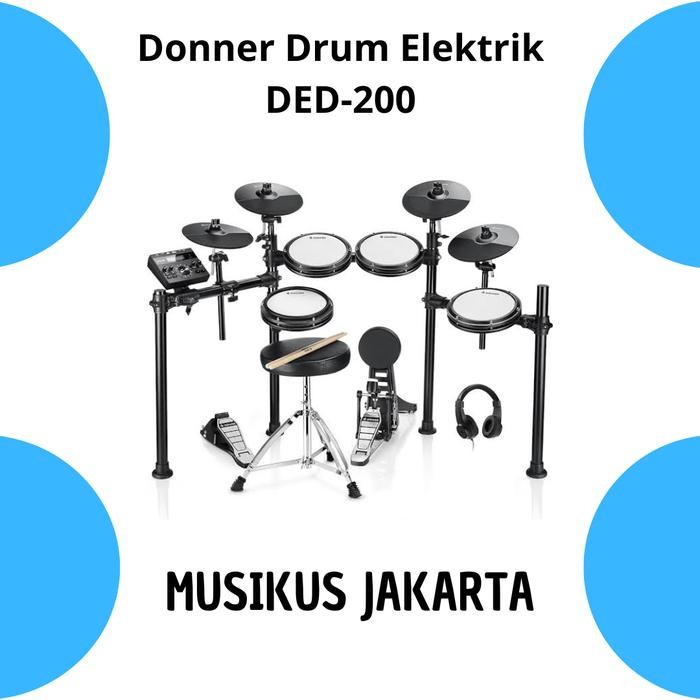 Drum Elektrik Donner DED-200 / Drum Donner DED-200 / Donner Drum elektrik DED200