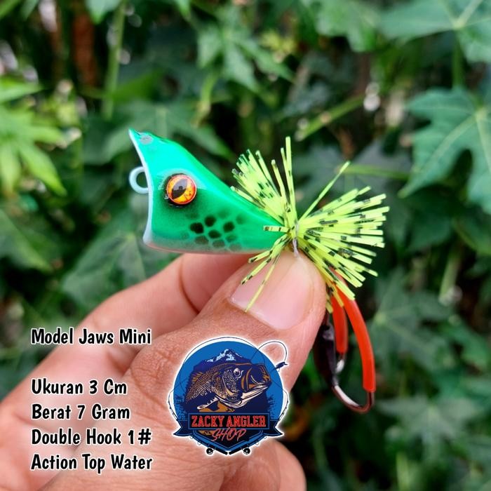 JAWS FROG Mini 3 Cm Umpan Casting Gabus