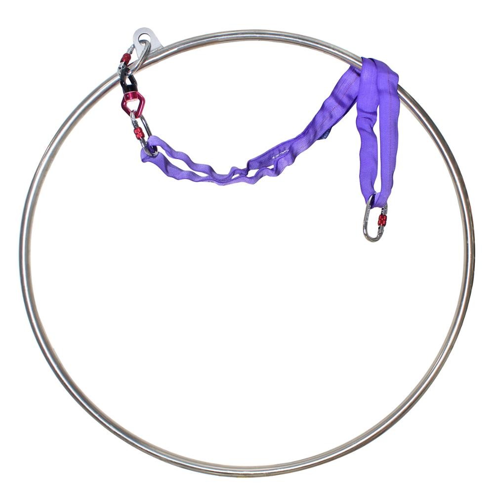 PRIOR FITNESS Aerial Hoop 31"(80cm) 25mm Width for Yoga Exercises