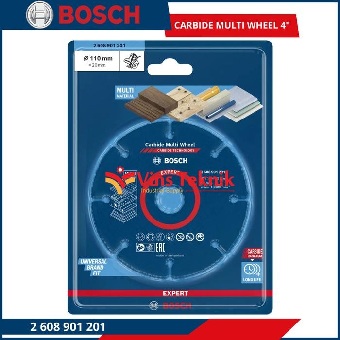 TERLARIS Batu Potong gerinda Carbide Multi Wheel Multipurpose 4 inch BOSCH