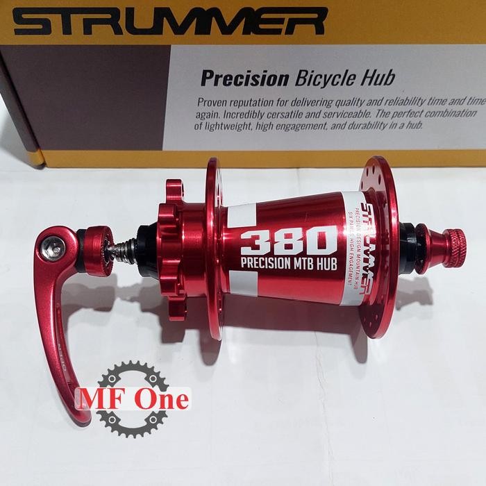 Hub Depan Strummer MT380 / HM380 QR 100 32H MT 380 HM 380 Bearing