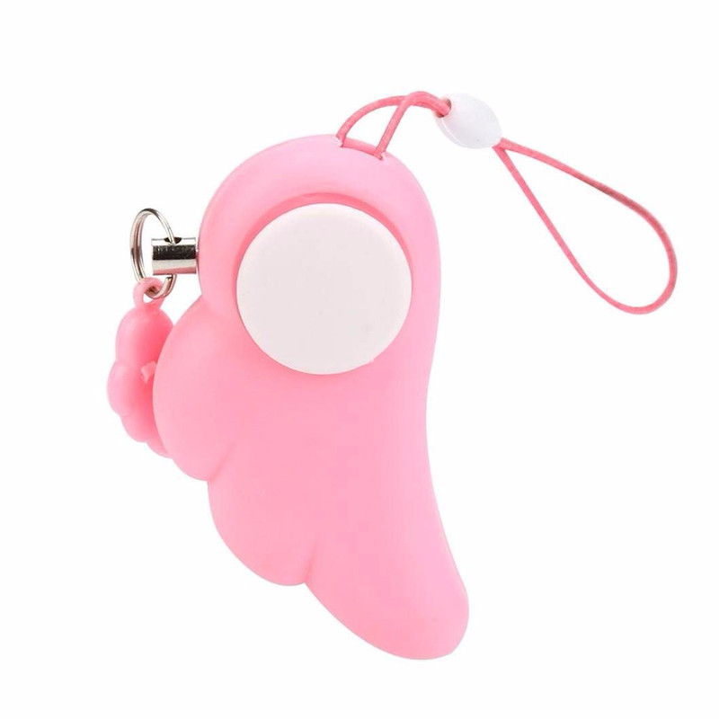 50pcs Self Defence Keychain Alarm Personal Protection Women Security