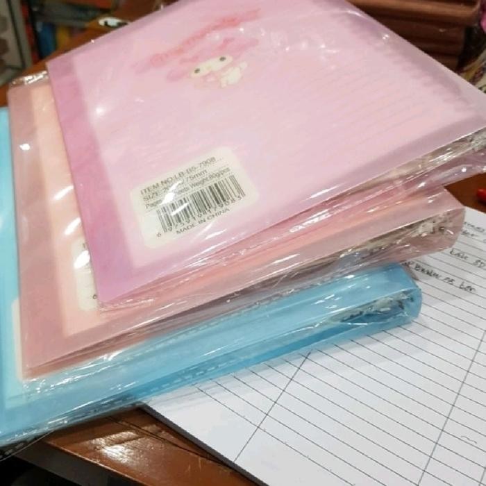 

ASLI Map Binder B5 Karakter Sanrio Transparan / Map Loosleaf B5 Sanrio LB-7908 READY STOCK