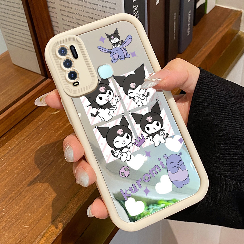 Casing Hp VIVO Y50 VIVO Y30 VIVO Y30i Case Casing HP pola Kartun keren Kesing Cesing cermin Kasing S