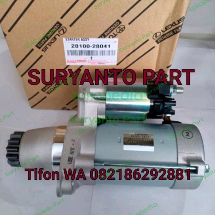 TERLARIS Dinamo Starter Assy Toyota Previe Tarago Rav4 2400Cc 28100-28041
