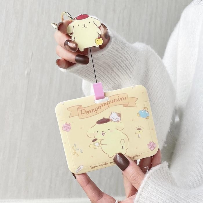 

Name Tag ID Card Badge Reel Holder / Gantungan Wadah Kartu Cute Sanrio