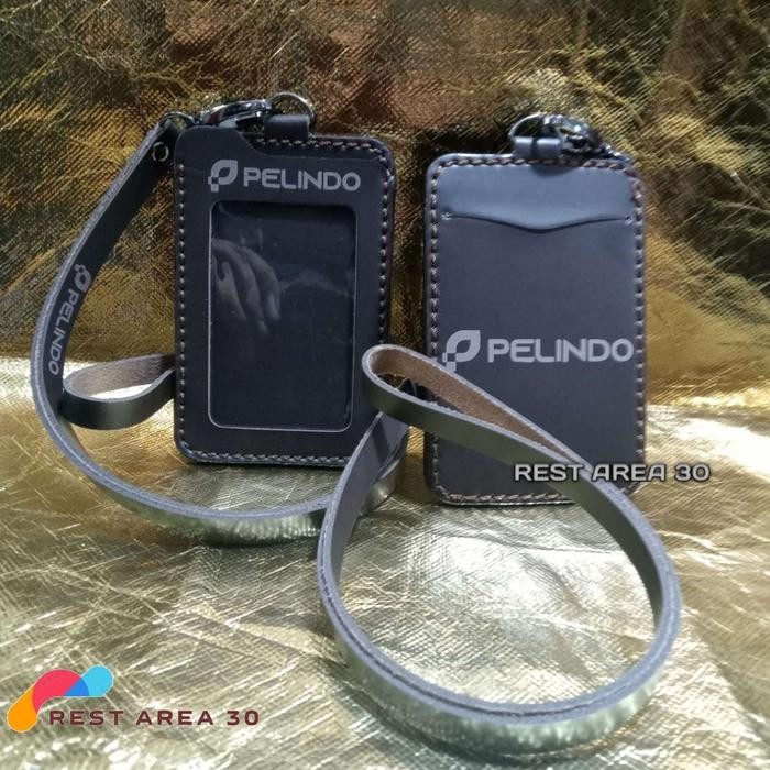

ID Card Holder Tali Lanyard Name Tag Logo PELINDO
