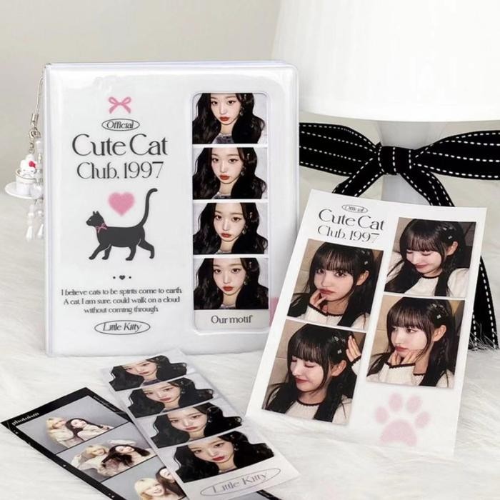 60P Korean Style Photostrip Kolbuk Photostrip binder Photocard Album Lucu Tempat pc kolbuk kpop