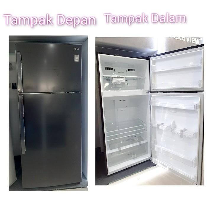Lg Gn-C702Hqcl Kulkas 2 Pintu Gnc702 Gn-C702 702Hqcl Gnc702Hqcl