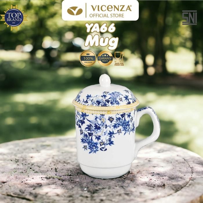 Vicenza Mug dengan Tutup YA66