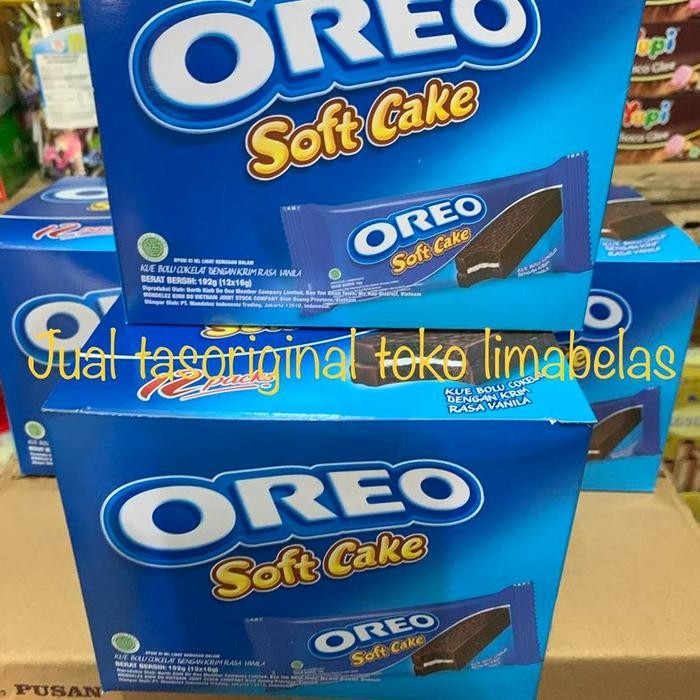 

OR6T Oreo Soft Cake Bolu Isi 12 Pcs
