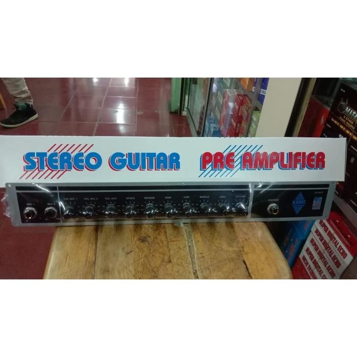 Kit Pre Amplifier Tone Kontrol Guitar - Gitar Stereo Type 233 Ranic
