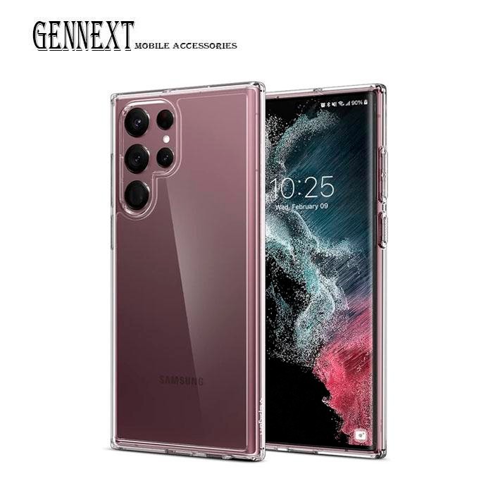 GENNEXT CASING FOR SAMSUNG S22 S22PLUS S22ULTRA PLUS ULTRA CLEAR CRYSTAL SOFTCASE HARDCASE *