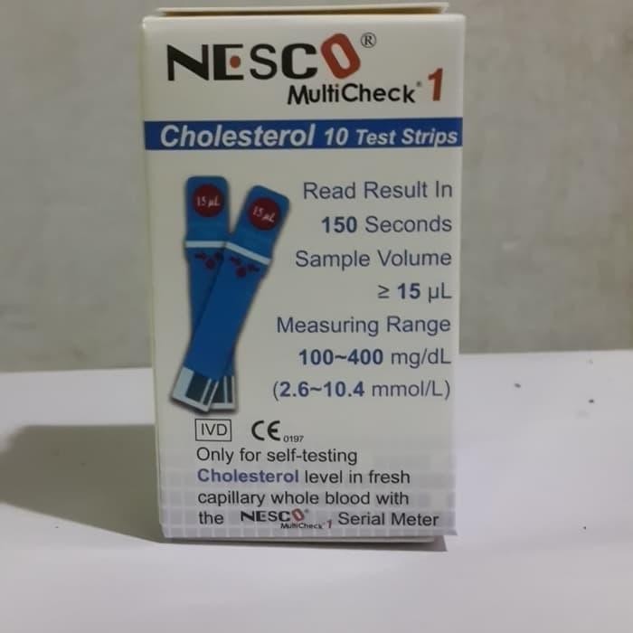 STRIP KHOLESTEROL NESCO MULTICHECK