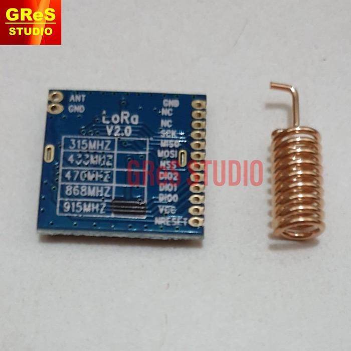 Unik Long Range 4Km 868Mhz 915Mhz Sx1276 Lora Module Lora1276 Termurah