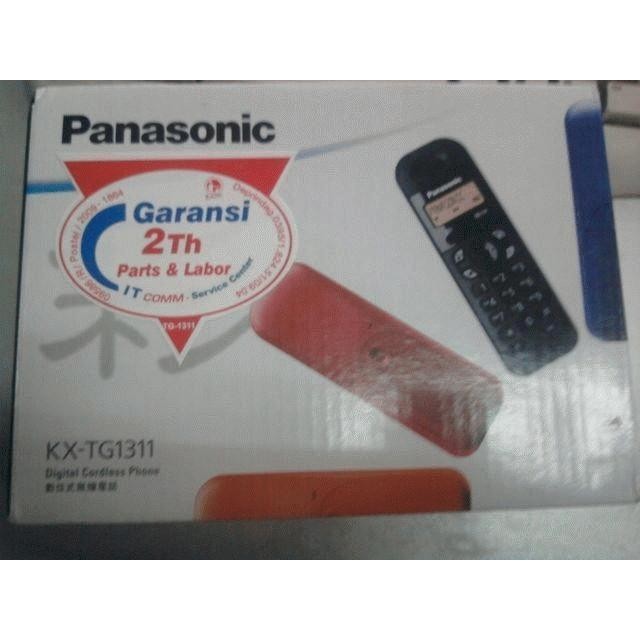 Spesial Telpon Telepon Telephone Wireless Panasonic Kx-Tg1311 Cordless Phoneal Dect Caller Id