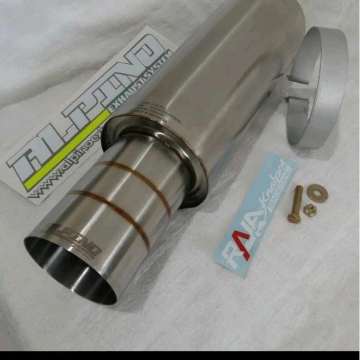Muffler Alpino F03 Panjang Bass