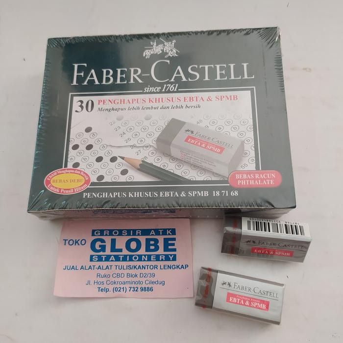 

Penghapus Faber - Castel Abu2 Isi 30 Pcs ( Khusus Ebta & Spmb)
