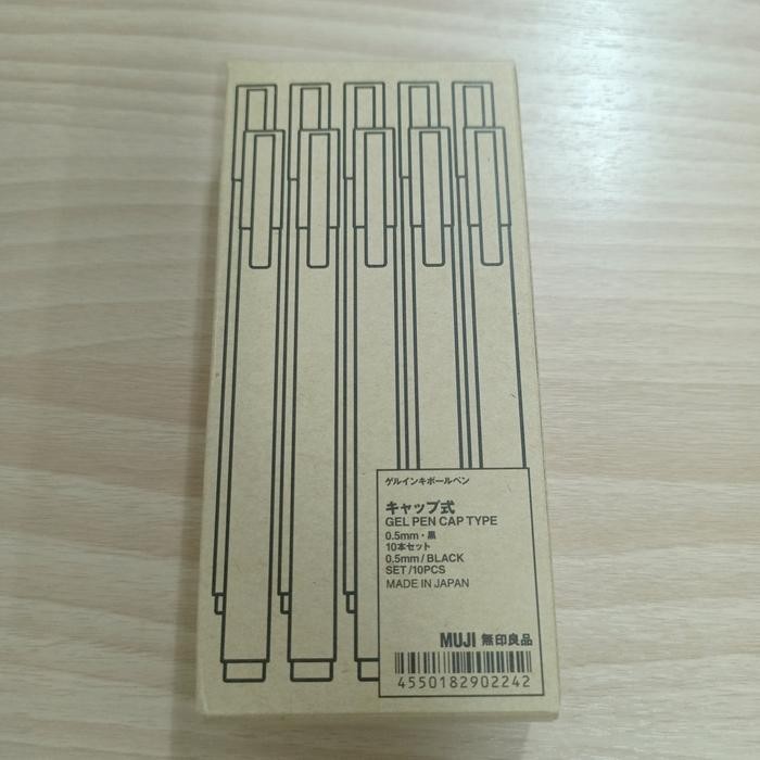 

MUJI GEL PEN CAP TYPE 0,5 MM