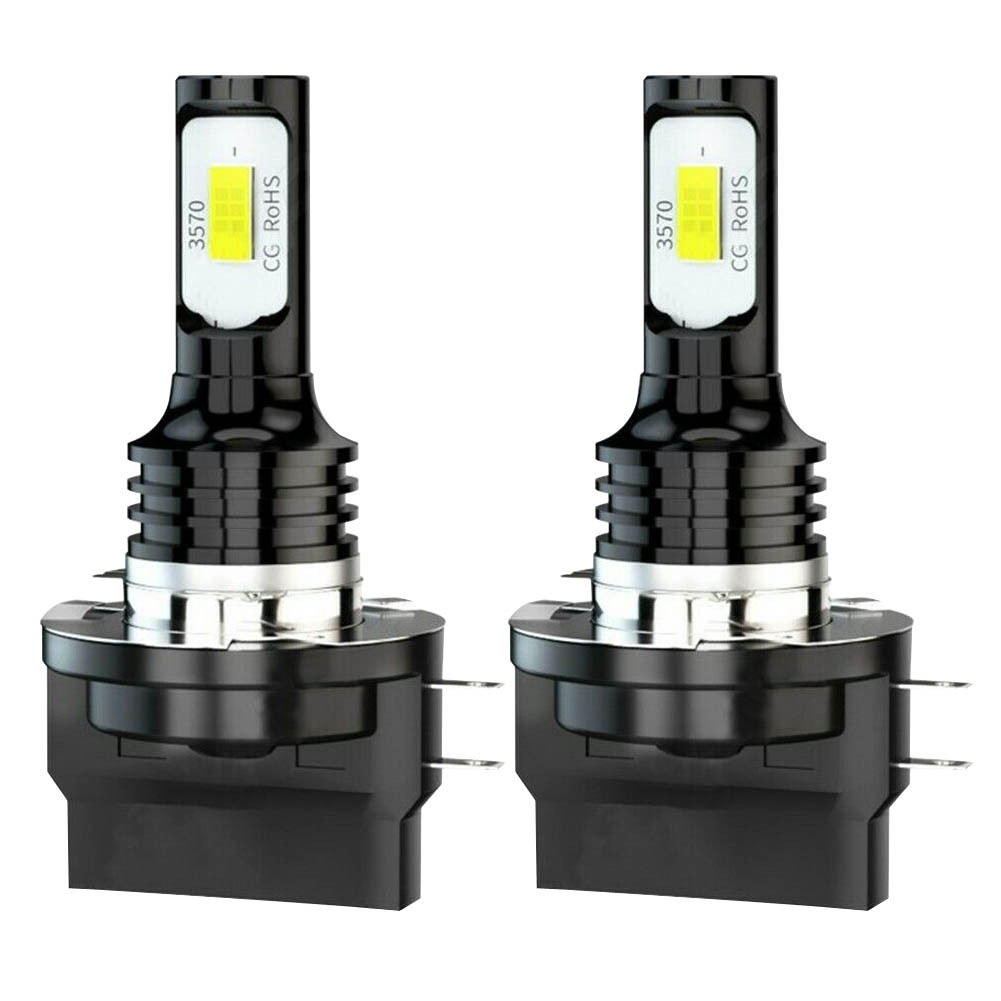 2Pcs LED H15 H11B H8B Car Headlight Bulbs H9B  20000LM 80W DRL Daytime Running Lights CSP Chip Turbo