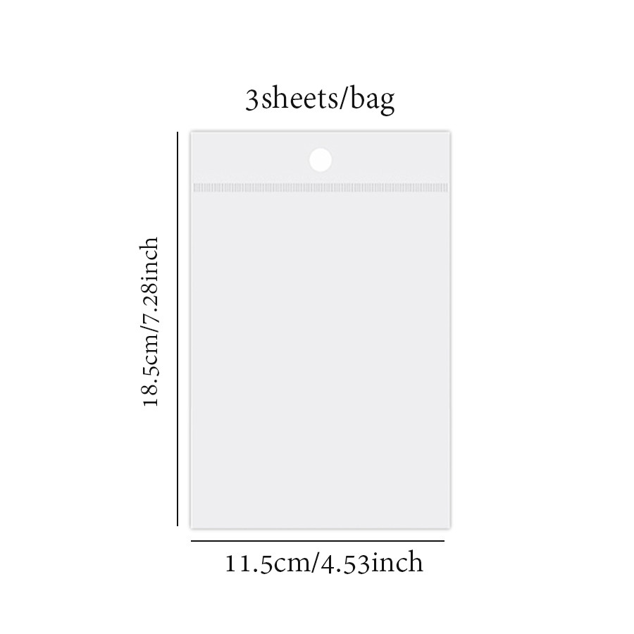 

18Pcs/bag Heartwarming Breeze Series PET Flat Stickers Stationery Stickers DIY Handbook