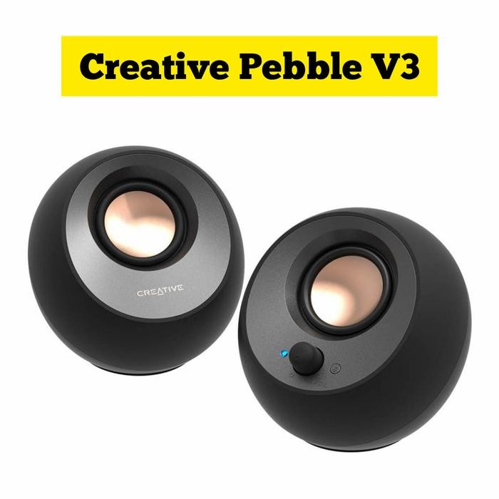 CREATIVE Pebble V3 USB-C Bluetooth Speaker For Gaming Multimedia