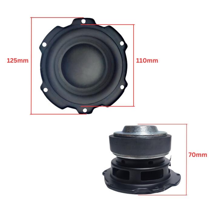 Speaker Midbass 4.5 inch - Midbass woofer 4 ohm 4.5 inch HIFI Devialet