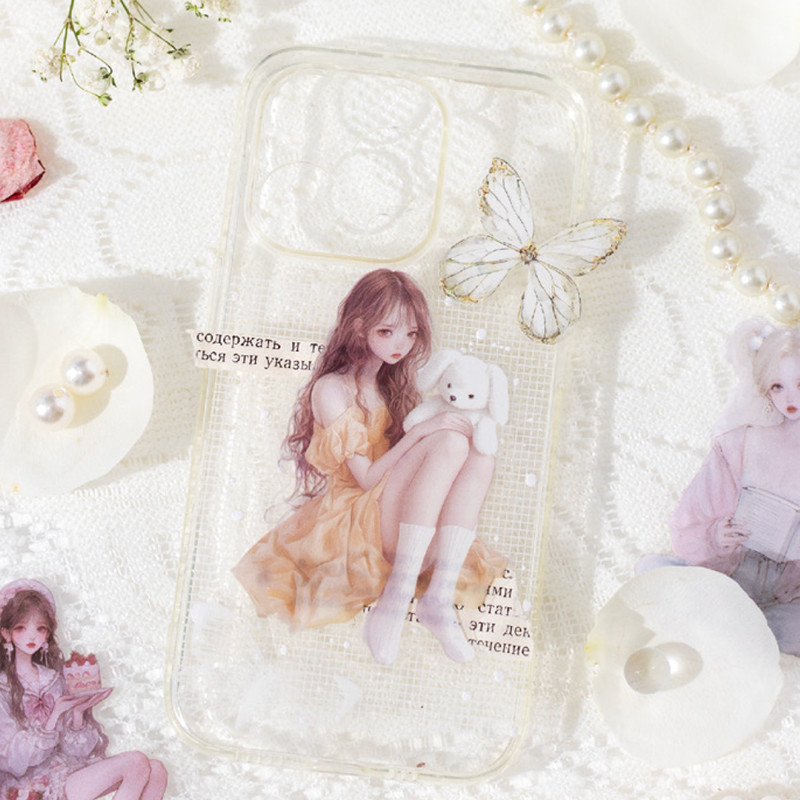 

2Style 90Pcs/bag Teenager's Party Series PET Stickers DIY Creative Handbook Photo Frame