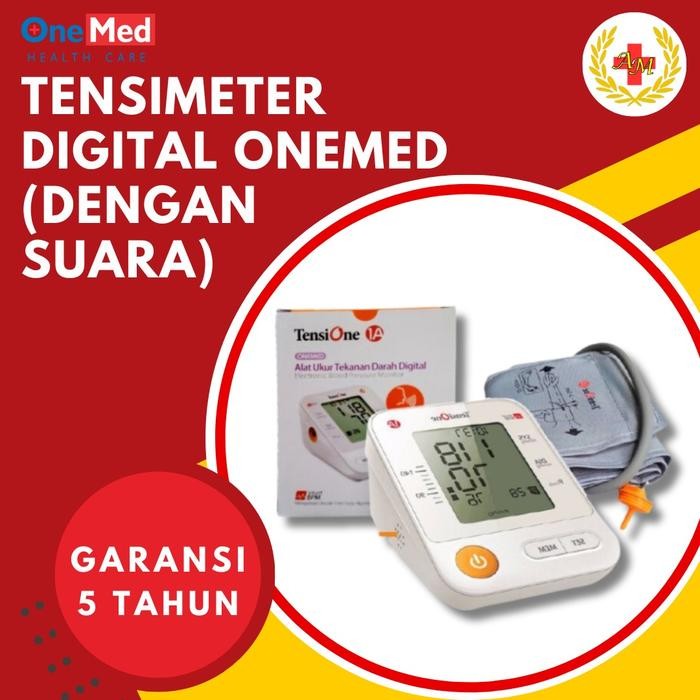 Tensi Digital Onemed 1A (Dengan Suara) Alat Ukur Tekanan Darah