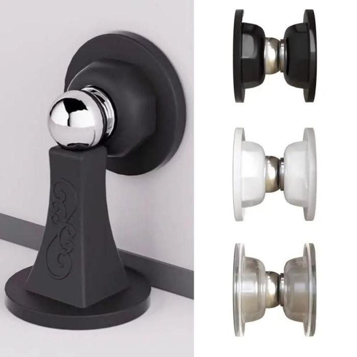 RYLU Stopper Pintu Rumah Magnet Penahan Pintu Rumah Door Stopper Magnet Pintu Pemasangan Di