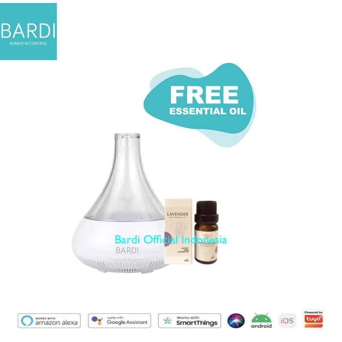 BARDI Smart Aroma Diffuser Bluetooth FREE Essential Oil Lavender 10ML