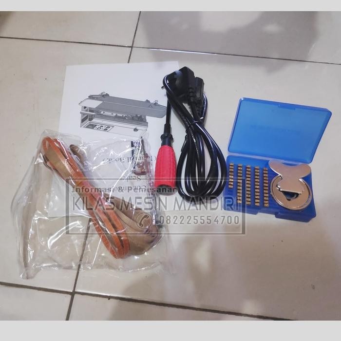 Continuous Band Sealer Mesin Press Segel Plastik FR-800P Seaming