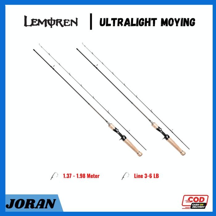 LEMOREN Joran Casting UltraLight MOYING Full Packet Joran+reel JP014