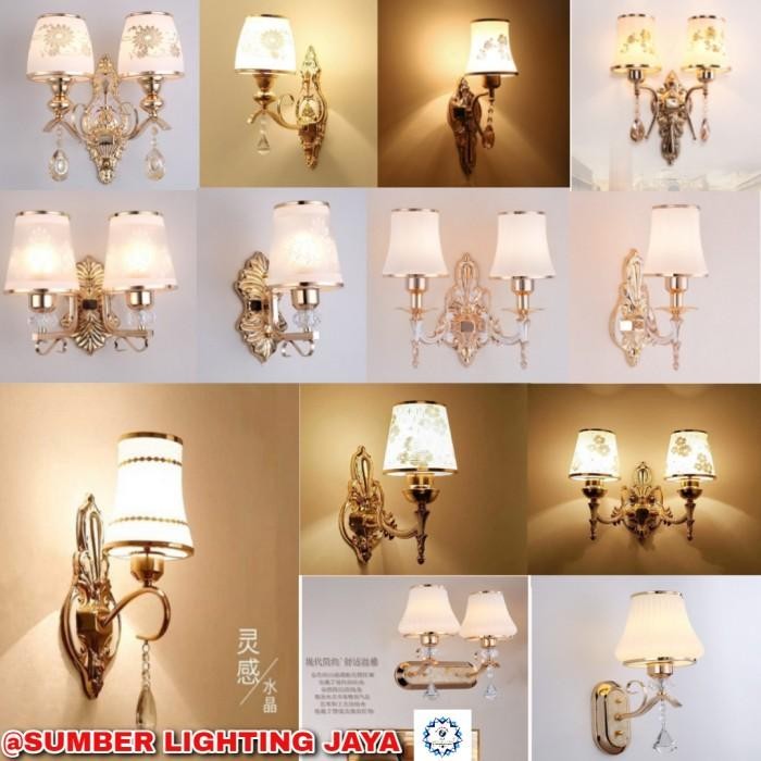 LAMPU HIAS LED DINDING GAYA NORDIC / LAMPU DINDING MEWAH / LAMPU HIAS