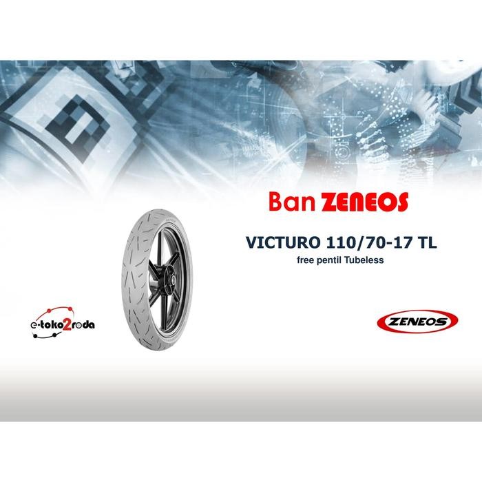 BAN ZENEOS TUBELESS VICTURO 110/70-17