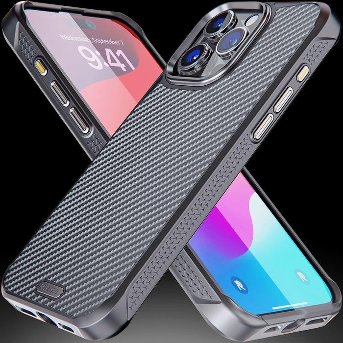 3TC0 Phone Rebel Gen5 Rebel Black Case For Iphone 15 Pro