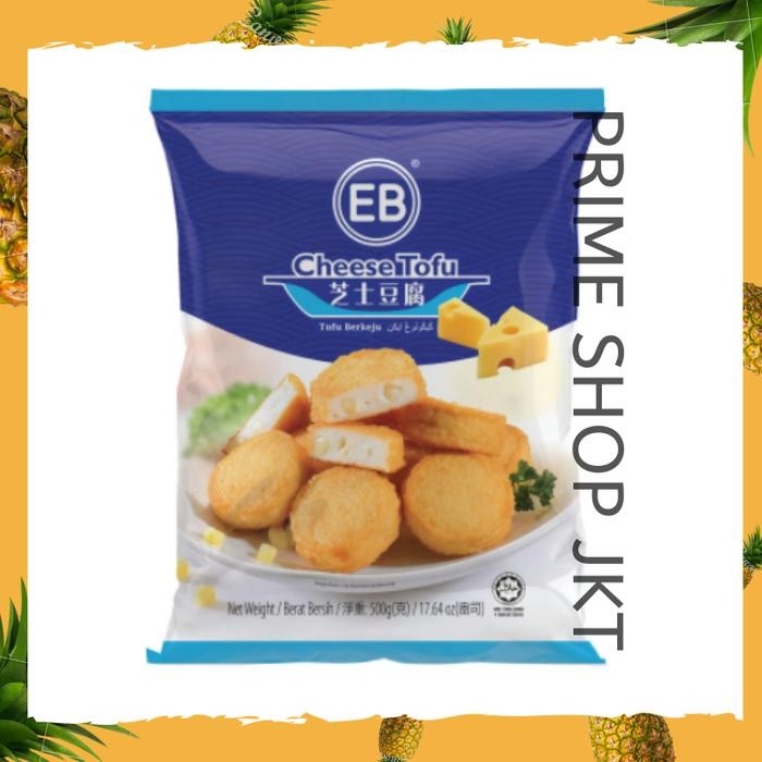 

4ZMI Eb Cheese Tofu Frozen Fish 500Gr Tahu Ikan Keju Halal