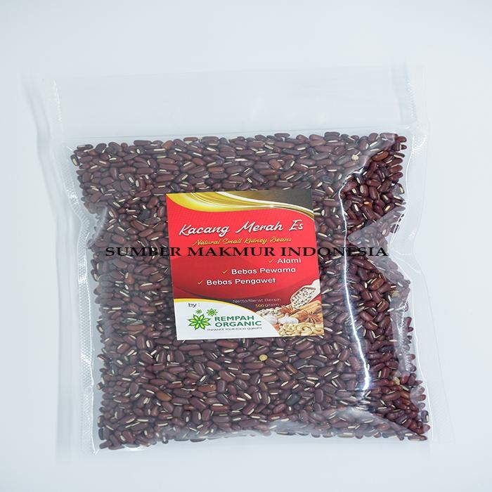 

4ZMI Kacang Merah Es / Kacang Merah Kecil Medan Cap Rempah Organic 500 Gram