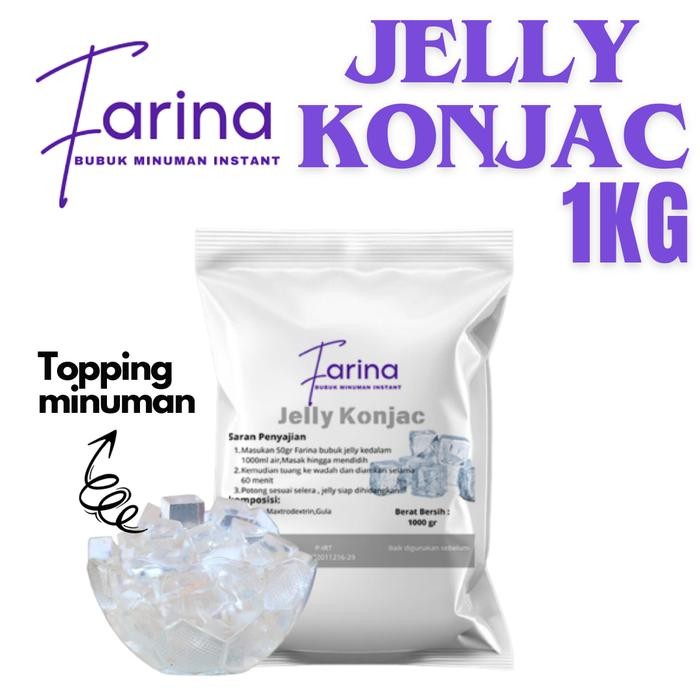 

4ZMI Bubuk Jelly Konyaku 1Kg - Supplier Powder Minuman Dan Tapioka Bubble