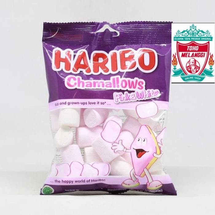 

4ZMI Haribo Chamallows Pink & White Marshmallow Marshmellow Marshmelow