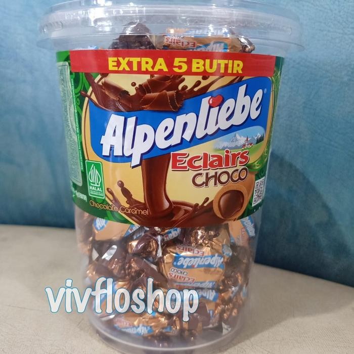 

4ZMI Permen Alpenliebe Eclairs Chocolate Toples (Isi 100)