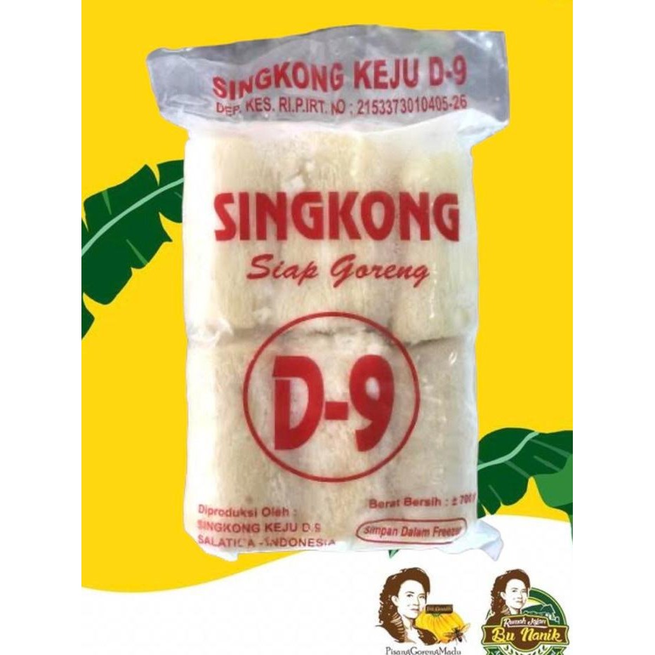 

ND2L Singkong Keju Beku D-9 / Singkong Frozen D9 Salatiga