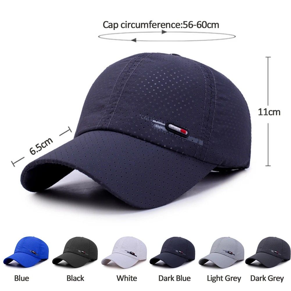 IMPORT LUXURY BRAND SPORTS RUNNING SWEAT BASEBALL CAP MALE FASHION CANADA GOLF CAPS QUICK DRY FOR