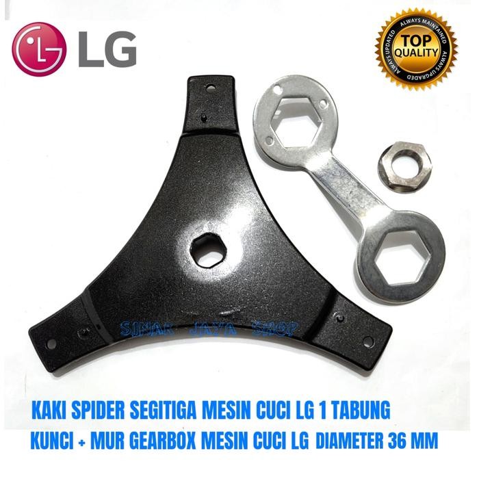 Kaki Sipder Segitiga Mesin Cuci LG 1 Tabung Top Loading 7KG-14KG 1SET